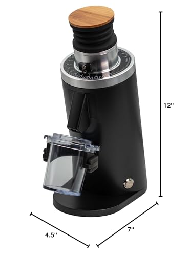 MiiCoffee DF54 Single Dose Coffee Grinder (Black)