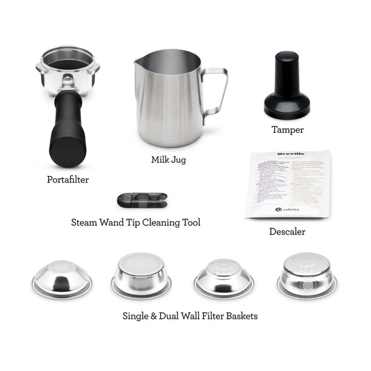 Breville Bambino Espresso Machine BES450BSS, Brushed Stainless Steel